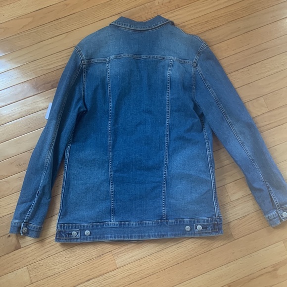 New LuLaRoe Jaxon Jean Jacket size L NWT - Picture 4 of 7